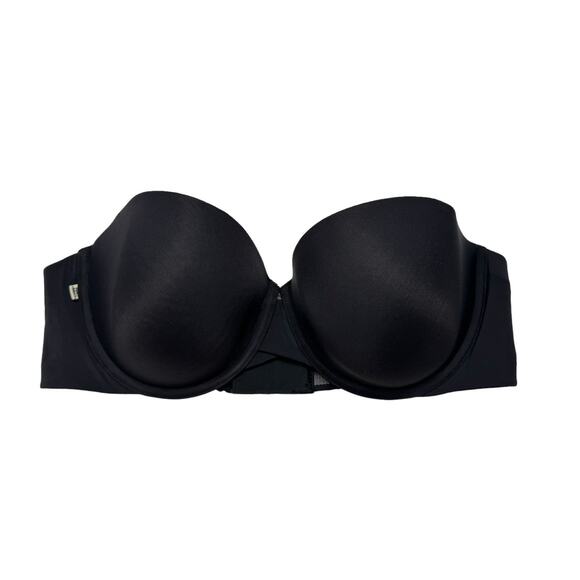 HARPER WILDE Base Strapless Bra in Black Size 40B Underwire Lightly Lined - Picture 1 of 8